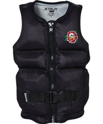 Jetpilot 2023 X1 Boys Sublimated Vest - Black